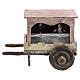 Holzschubkarren Marionettenspieler Krippe 10 cm s1