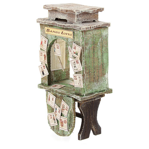 Miniature lottery booth, 10 cm nativity 2