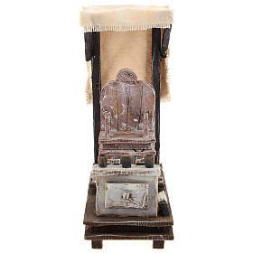 Scena lustrascarpe con attrezzi presepe 12 cm