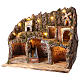 Nativity scene setting with water stream and moving mill for 8-10 cm Neapolitan Nativity scene 65x65x55 cm s3