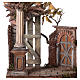 Roman temple with fountain for 12-16 cm Neapolitan Nativity scene 55x35x40 cm s4