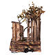 Roman temple with fountain for 12-16 cm Neapolitan Nativity scene 55x35x40 cm s5