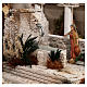 Complete Nativity scene with historical Palestinian setting 100x320x120 cm Moranduzzo statues s7