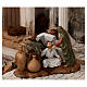Complete Nativity Scene historical Palestinian style 100x320x120 cm Moranduzzo statues s10