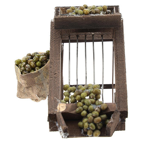 Sortier- und Konfektioniervorrichtung für Oliven, geeignet für 6-8 cm Krippe im neapolitanischen Stil 1