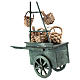 Bread cart for Neapolitan Nativity Scene of 6-8 cm s5
