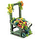 Banco frutta e verdura per presepe napoletano di 6-8 cm s3