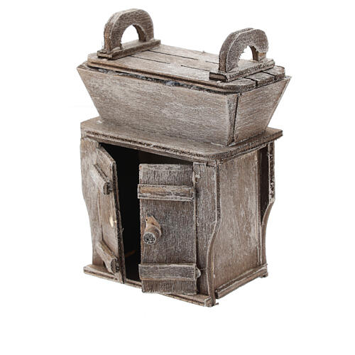 Cupboard with piece of furniture for Neapolitan Nativity Scene of 6-8 cm 2