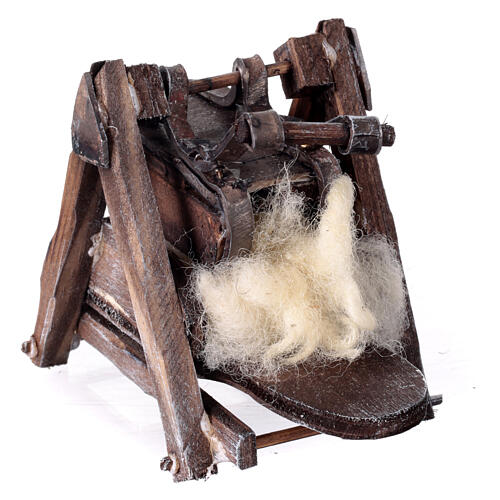 Máquina para lana para belén napolitano de 6-8 cm 5