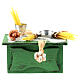 Pasta stall for Neapolitan Nativity Scene with standing figurines of 6-8 cm s1