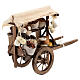 Cheese and vegetable wagon for Neapolitan Nativity Scene with standing figurines of 6-8 cm s2