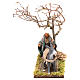 Rolnik z pługiem, do szopki neapolitańskiej, 10 cm s1