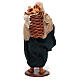 Sprzedawca dzbanów w koszach, figurka do szopki z Neapolu 14 cm s5