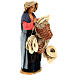 Woman with bread Neapolitan nativity figurine measuring 30 cm s4