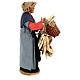 Woman with bread Neapolitan nativity figurine measuring 30 cm s5
