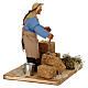Man with straw bales for Neapolitan Nativity Scene 12 cm s3
