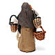 Venditrice panieri presepe napoletano 10 cm s4