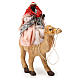 Moor Magi King on Camel for neapolitan nativity 6 cm s2