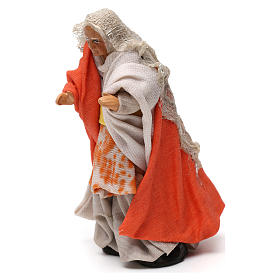 Old lady at the balcony for 8 cm Neapolitan nativity