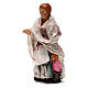 Menina com boneca para presépio napolitano com figuras de 8 cm de altura média s2