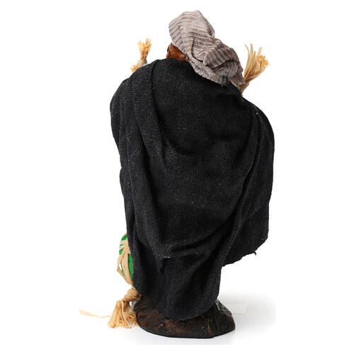 Mężczyzna z arbuzami, figurka do szopki neapolitańskiej, 8cm 3