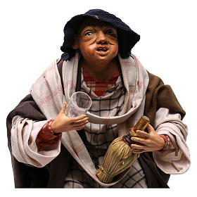 Beone per presepe napoletano stile 700 di 35 cm