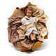Niño Jesús en cuna para belén napolitano estilo 700 de 30 cm de altura media s1