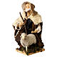Homem com ovelha para presépio napolitano estilo '700 com figuras de 35 cm de altura média s3