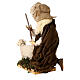 Man with Sheep for nativity from Naples style 700 for 35 cm s6