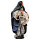 Woman with Child in Arms for nativity Neapolitan 700s style of 35 cm s4