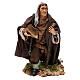 One-eyed man with stick for Neapolitan nativity scene 35 cm s1
