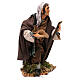 One-eyed man with stick for Neapolitan nativity scene 35 cm s4