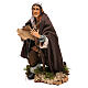 Uomo guercio con bastone per presepe Napoli stile '700 di 35 cm s3