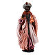 Standing dark-skinned king (Magi) for Neapolitan nativity scene 35 cm s1