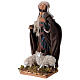 Sheep herder with two sheep for nativity Neapolitan style 700s of 30 cm s3