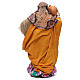 Old lady with amphorae in terracotta for nativity Neapolitan style 700s of 30 cm s5