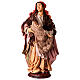 Woman holding baby 18th-century style Neapolitan Nativity Scene 30 cm s1