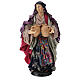 Woman with jars for Neapolitan nativity scene 30 cm s1