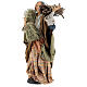 Mulher com feixe e palha para presépio napolitano estilo 1700 peças altura média 30 cm s3