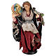 Dancer with tambourine for Neapolitan nativity scene 30 cm s1