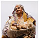 Mulher idosa com pãozinhos para presépio napolitano estilo 1700 peças altura média 35 cm s2