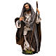 Saint Joseph en terre cuite pour crèche napolitaine style 1700 30 cm s1