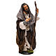 Saint Joseph en terre cuite pour crèche napolitaine style 1700 30 cm s3