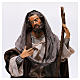 Saint Joseph en terre cuite pour crèche napolitaine style 1700 30 cm s5