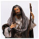 Święty Józef figurka z terakoty do szopki z Neapolu w stylu z XVIII wieku 30 cm s5