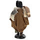 Bagpiper in terracotta for Neapolitan nativity style 700 of 30 cm s5