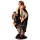 Shepherd with caciottas 18th-century style Neapolitan Nativity Scene 30 cm s3