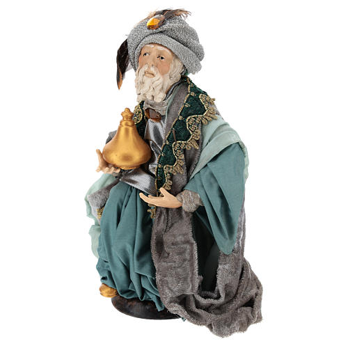 Sitting Wise Man 18th-century style Neapolitan Nativity Scene 30 cm 3