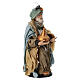 Re magio seduto per presepe napoletano stile 700 di 30 cm s4