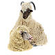 Billy goat with sheep 18th-century style Neapolitan Nativity Scene 35 cm s2